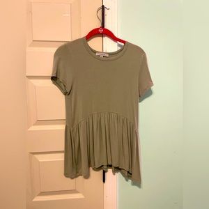 Olive cami top